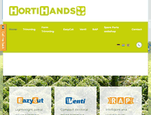 Tablet Screenshot of hortihands.com